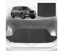 6D Diamond Car Boot Mat for Nissan Patrol Y62 2013 - Current (Y62) (3rd Row folded/5 seater) - Heavy Duty Carpet Liner-1