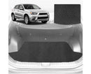 6D Diamond Car Boot Mat for Mitsubishi Outlander 2006 - 2012 (CW/ZG/ZH) (3rd Row seats up/7 seater) - Heavy Duty Carpet Liner-1