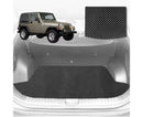 6D Diamond Car Boot Mat for Jeep Wrangler 1996 - 2006 (TJ)  - Heavy Duty Carpet Liner-1