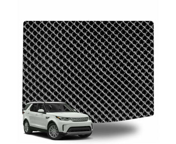 6D Diamond Car Boot Mat for Land Rover Discovery 2009 - 2017 (D4) (3rd Row seats up/7 seater) - Heavy Duty Carpet Liner
