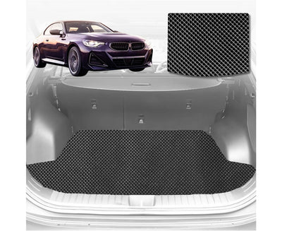 6D Diamond Car Boot Mat for BMW 2 Series 2022 - Current Coupe (G42)  - Heavy Duty Carpet Liner