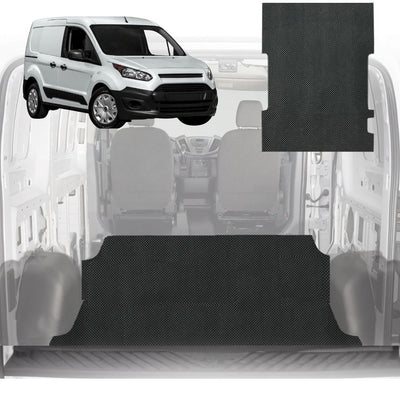 6D Diamond Van Cargo Mat for Van Ford Transit Cab (Long Wheel Base) 2014 - Current -  3 Pcs