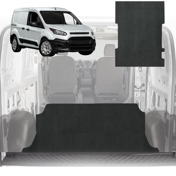 6D Diamond Van Cargo Mat for Van Ford Transit Cab (Long Wheel Base) 2014 - Current -  3 Pcs