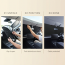 Front Windscreen Sun Shade for Lexus LS 2018 - Current (XF50) - Standard 150 x 85 cm - Black-7