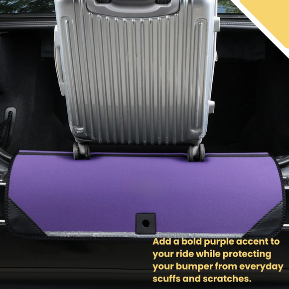 Rear Cargo Boot Bumper Protector for Nissan Pulsar 2013 - 2017 C12, B17 - Standard (72 x 55) - Purple