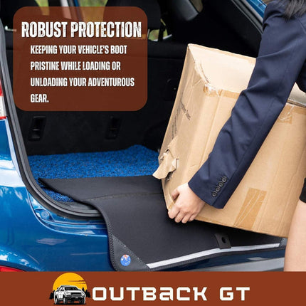 Rear Cargo Boot Bumper Protector for Lexus LBX 2024 - Current- XL (98 x 55) - Black - 0