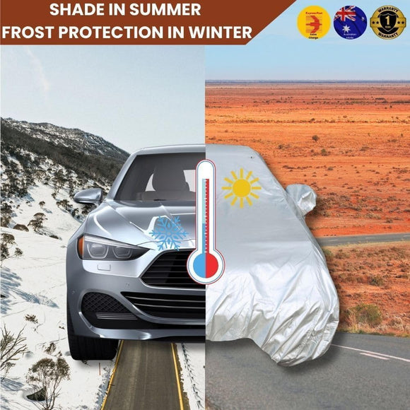 Car Front Seat Cover for Subaru Forester 2013 - 2018 (SJ) - Black - 27 x 26 x 10 cm