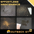 Outback GT 6D Pro Ute Tub Mat for RAM 1500 Limited (DT) 2019-Current without rambox 6ft 4in bed length - Custom Fit - Durable Poly Material - 2025 Upgraded & Non-Slip - Waterproof - Black - Full Set-4