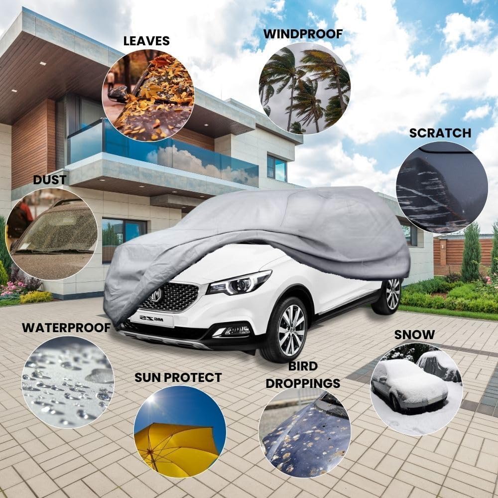 Silver Shield Outdoor Car Cover for Holden Combo 2002 - 2013 (XC) XL - Grey - 0