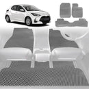 6D Diamond Car Floor Mats for Toyota Yaris 2011 - 2020 XP90, XP130 - Custom-Fit Carpet Liner-2