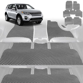 6D Diamond Car Floor Mats for Land Rover Discovery Sport 2014 - 2019 L550 - Custom-Fit Carpet Liner - 0