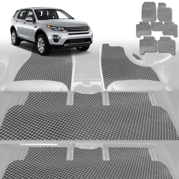 6D Diamond Car Floor Mats for Land Rover Discovery Sport 2014 - 2019 L550 - Custom-Fit Carpet Liner