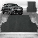 6D Diamond Ute Tub Mat for VolksWagen Amarok Dual Cab 2022-Current - Black & Grey-1