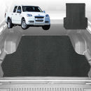 6D Diamond Ute Tub Mat for GWM Haval V240 Dual Cab (Wingle 5) 2011-2016 (with Spray On Liner or No Liner) - Black & Grey-1