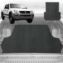 6D Diamond Ute Tub Mat for Holden Rodeo Single Cab 2003-2008 (with Spray On Liner or No Liner) - Black & Grey-1