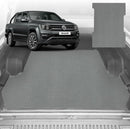 6D Diamond Ute Tub Mat for VolksWagen Amarok Dual Cab 2022-Current - Black & Grey-2