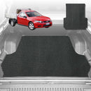 6D Diamond Ute Tub Mat for Ford Falcon Ute Single Cab (FG, fit for FPV models) 2008-2016 - Custom Fit - Black & Grey-1