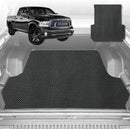 6D Diamond Ute Tub Mat for RAM 1500 Express (DT) 2019-Current Without rambox 6ft 4in Bed Length - Black & Grey-1