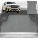 6D Diamond Ute Tub Mat for RAM 1500 Laramie (DT) 2019-Current Without rambox 6ft 4in Bed Length - Black & Grey-2