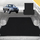 6D Pro Ute Tub Mat for Mazda BT-50 (J97M) Single Cab 2006-2011 (With Spray On Liner or No Liner) - Black - Full Set-1