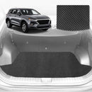 6D Diamond Car Boot Mat for Hyundai Santa Fe 2019 - 2024 (TM) (3rd Row folded/5 seater) - Heavy Duty Carpet Liner-1