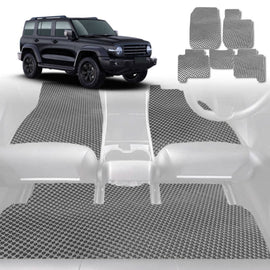 6D Diamond Car Floor Mats for GWM Haval Tank 300 2023 - Current (P01) - Custom-Fit Carpet Liner - 0