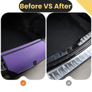 Rear Cargo Boot Bumper Protector for Porsche Panamera 2009 - 2016 (970 G1) - Standard (72 x 55) - Purple-9