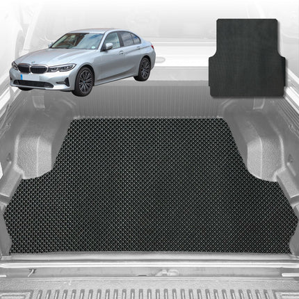 6D Diamond Car Boot Mat for BMW 3 Series 2018 - Current (G20 G21)  - Heavy Duty Carpet Liner
