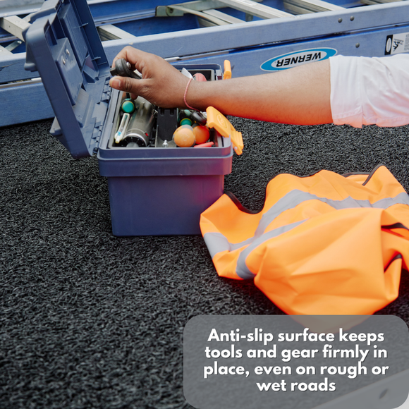 Honeycomb UTE Tub Mat Tray Liner for Ford Ranger 2022 - Current PX Mk3 - Black & Grey