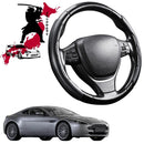 Black Samurai Segmented Steering Wheel Cover for Aston Martin V8 Vantage Coupe 2005 - 2017 (V8)-1
