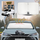 Front Windscreen Sun Shade for Ford Transit Sport 2014 - Current - XL 160 x 100 cm-1