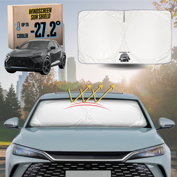 Front Windscreen Sun Shade for Toyota C-HR 2024 - Current Koba - Standard 150 x 85 cm
