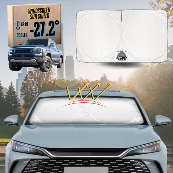 Front Windscreen Sun Shade for Kia for Polestar 4 2024 - Current  - White