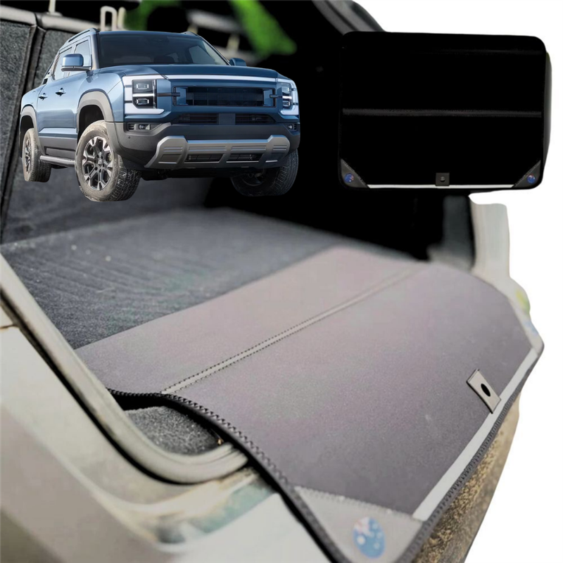 Rear Cargo Boot Bumper Protector for BYD Shark 6 2024 - Current - Standard (72 x 55) - Black