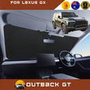 Front Windscreen Sun Shade for Lexus GX 2024 - Current (550) - XL 160 x 100 cm - Black-1