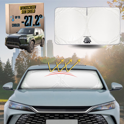 Front Windscreen Sun Shade for Lexus GX 2024 - Current (550) - XL 160 x 100 cm