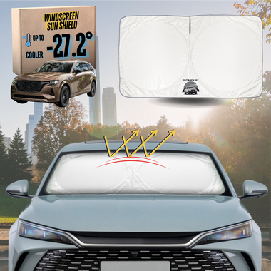 Front Windscreen Sun Shade for Mazda CX-80 2025 - Current - Standard 150 x 85 cm