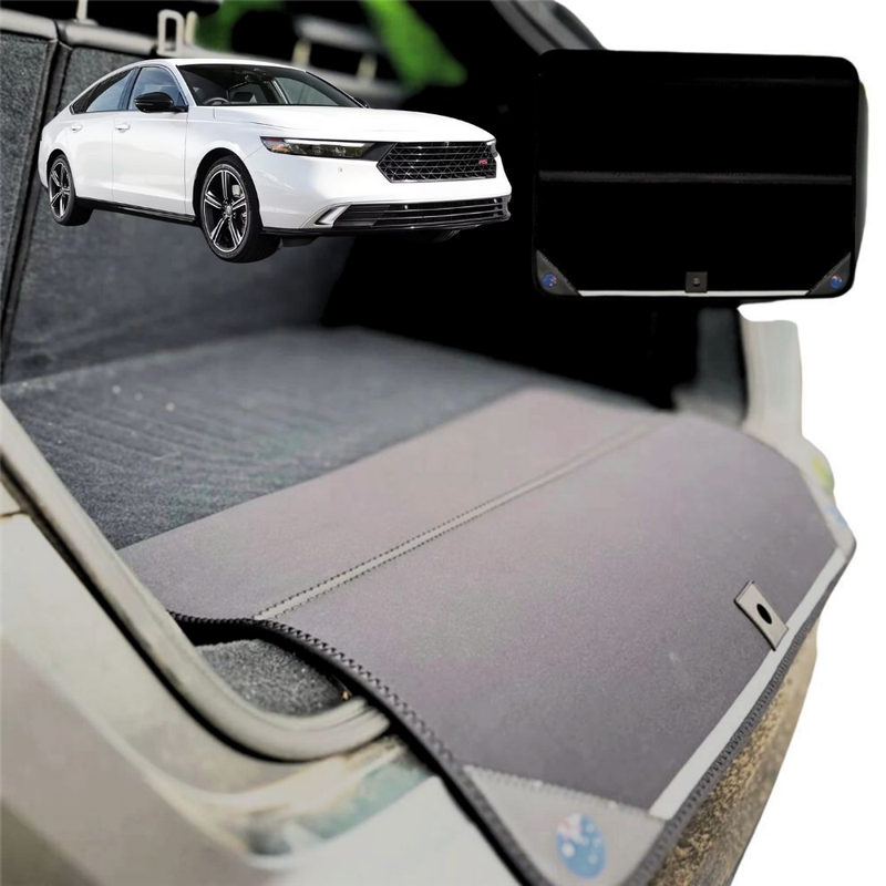 Rear Cargo Boot Bumper Protector for Honda Accord 2024 - Current (e:HEV RS) - Standard (72 x 55) - Black