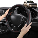 Steering Wheel Cover Pro Extra Layer for Toyota Landcruiser Prado 2024 - Current (GX, GXL, VX, Altitude, Kakadu) - Breathable & Anti-Slip - Circle 38 cm-1