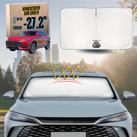 Front Windscreen Sun Shade for MG HS 2024 - Current - Standard 150 x 85 cm