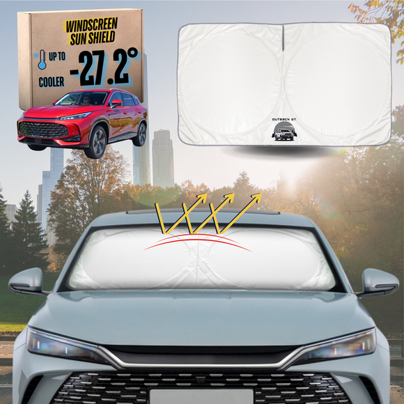 Front Windscreen Sun Shade for MG HS 2024 - Current - Standard 150 x 85 cm