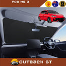 Front Windscreen Sun Shade for MG 3 2024 - Current (Hybrid+) - Standard 150 x 85 cm - Black-1