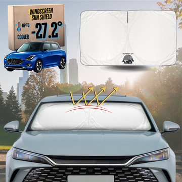 Front Windscreen Sun Shade for Suzuki Swift 2024 - Current (Hybrid) - Standard 150 x 85 cm