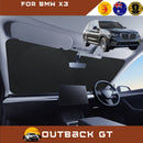 Front Windscreen Sun Shade for BMW X3 2018 - Current (G01) - Standard 150 x 85 cm - Black-1