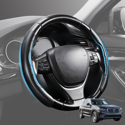 Segmented Steering Wheel Cover for BMW X3 2018 - Current (G01) - Universal Size