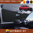 Front Windscreen Sun Shade for Chery Tiggo 4 Pro 2024 - Current - Standard 150 x 85 cm - Black-1