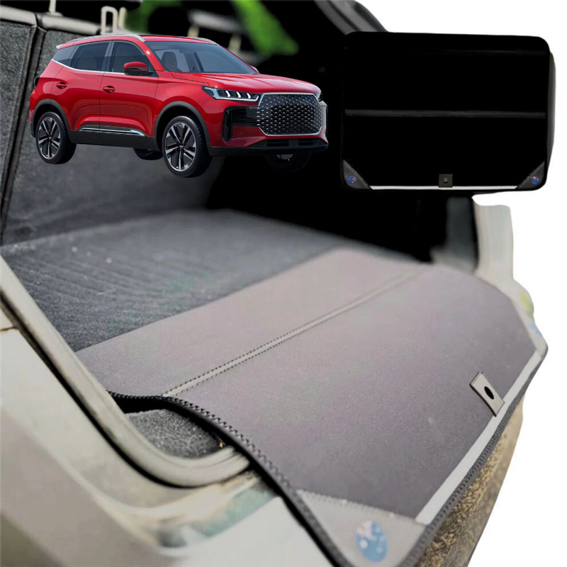 Rear Cargo Boot Bumper Protector for Chery Tiggo 4 Pro 2024 - Current - XL (98 x 55) - Black