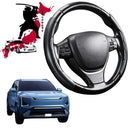 Black Samurai Segmented Steering Wheel Cover for Kia EV5 2025 - Current-1