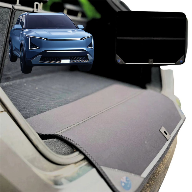 Rear Cargo Boot Bumper Protector for Kia EV5 2025 - Current - Standard (72 x 55) - Black