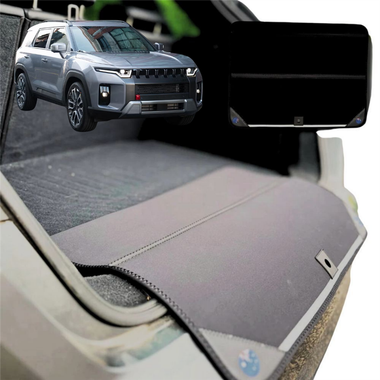 Rear Cargo Boot Bumper Protector for SsangYong KGM Torres 2025 - Current - XL (98 x 55) - Black
